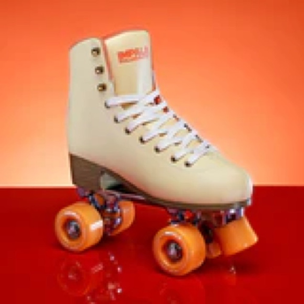 Impala Women's Cream and Orange Roller Skates 🛼 - Size 11 NWT